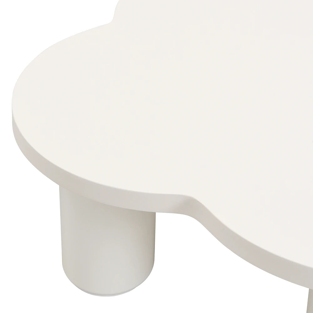 Petal-Shaped Coffee Table Set of 2