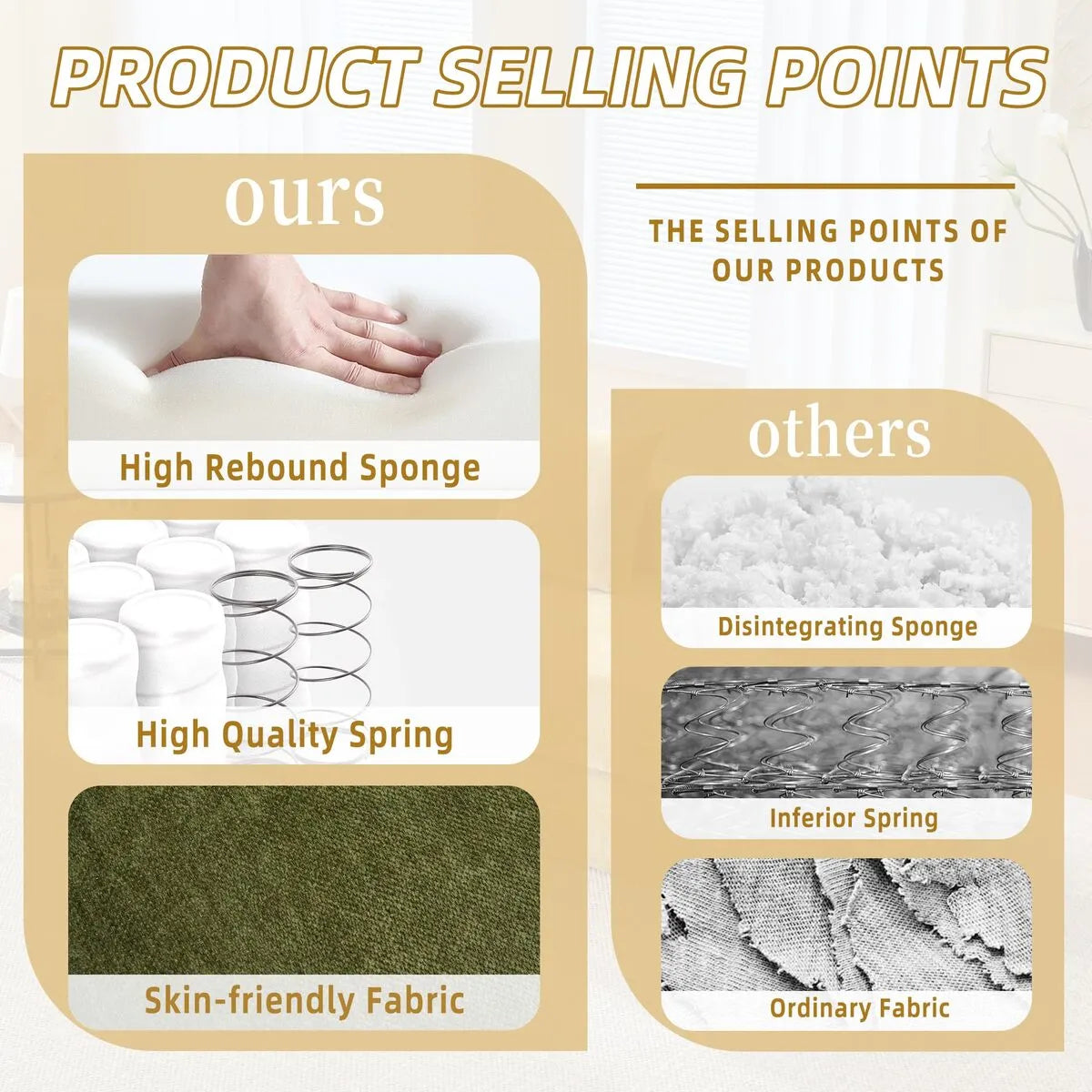 Green chenille sofa bed selling points