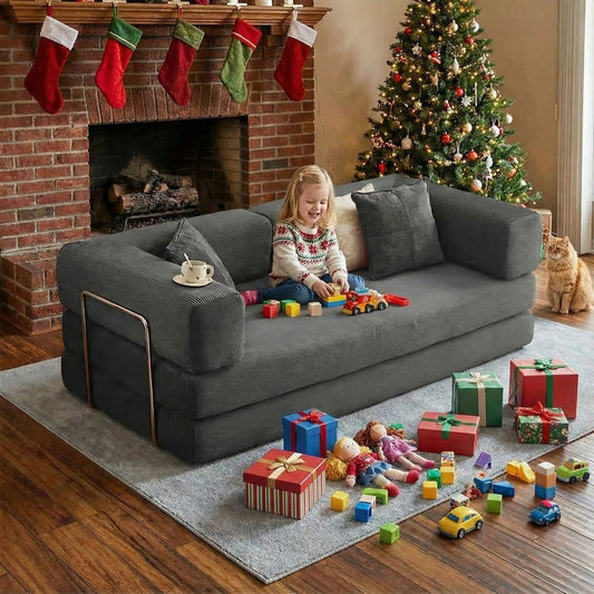 Teddy Sofa Bed Corduroy King Size